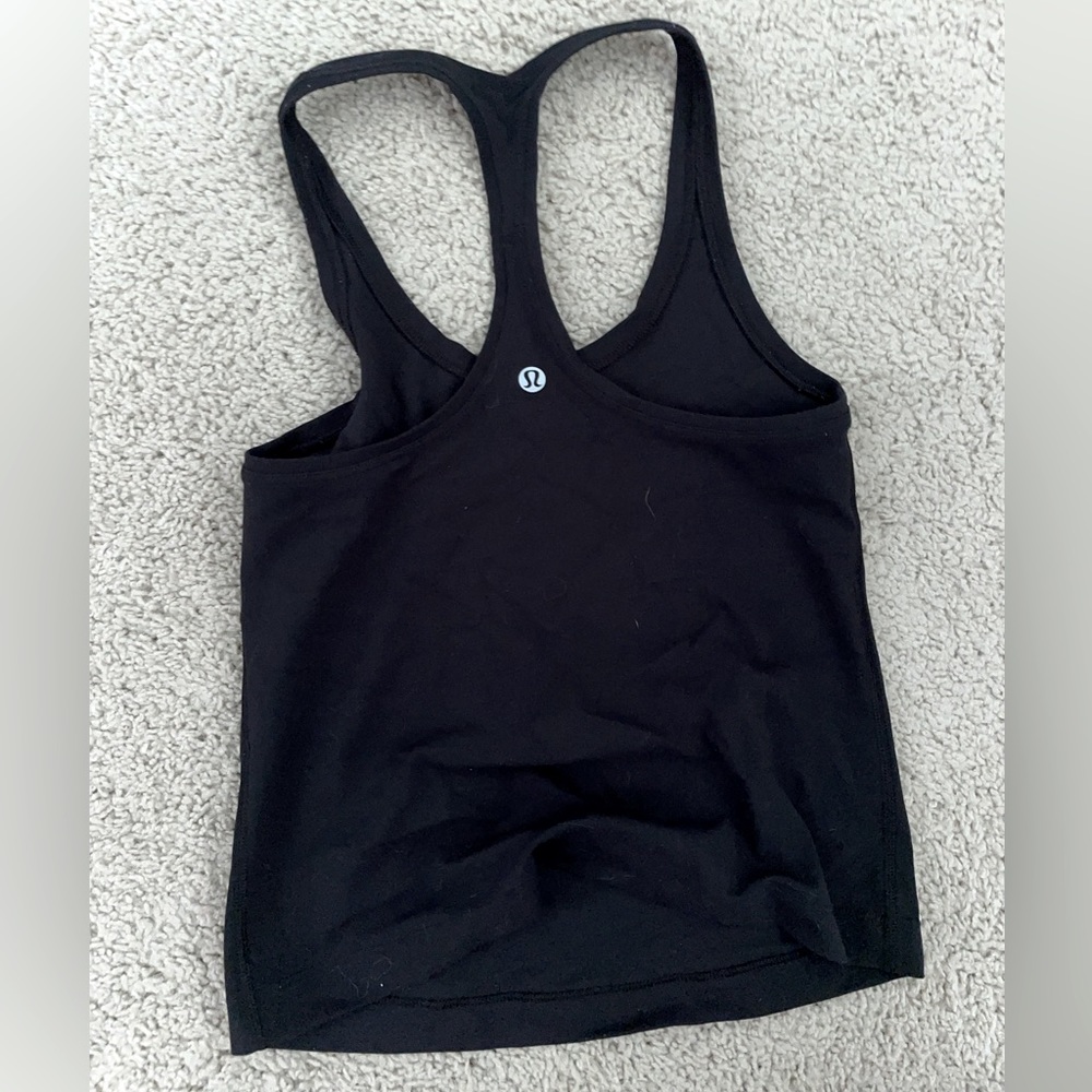 Lululemon Basic Black Tank